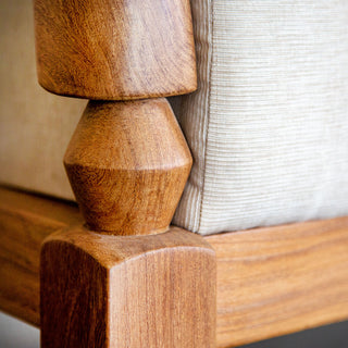 MANDINGO BOULE ARMCHAIR
