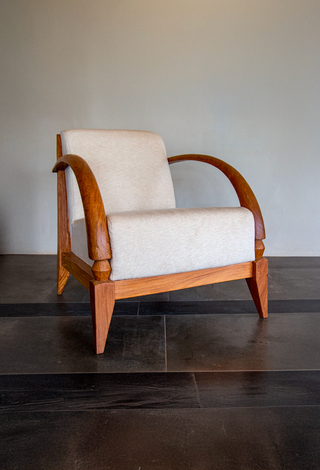 MANDINGO BOULE ARMCHAIR